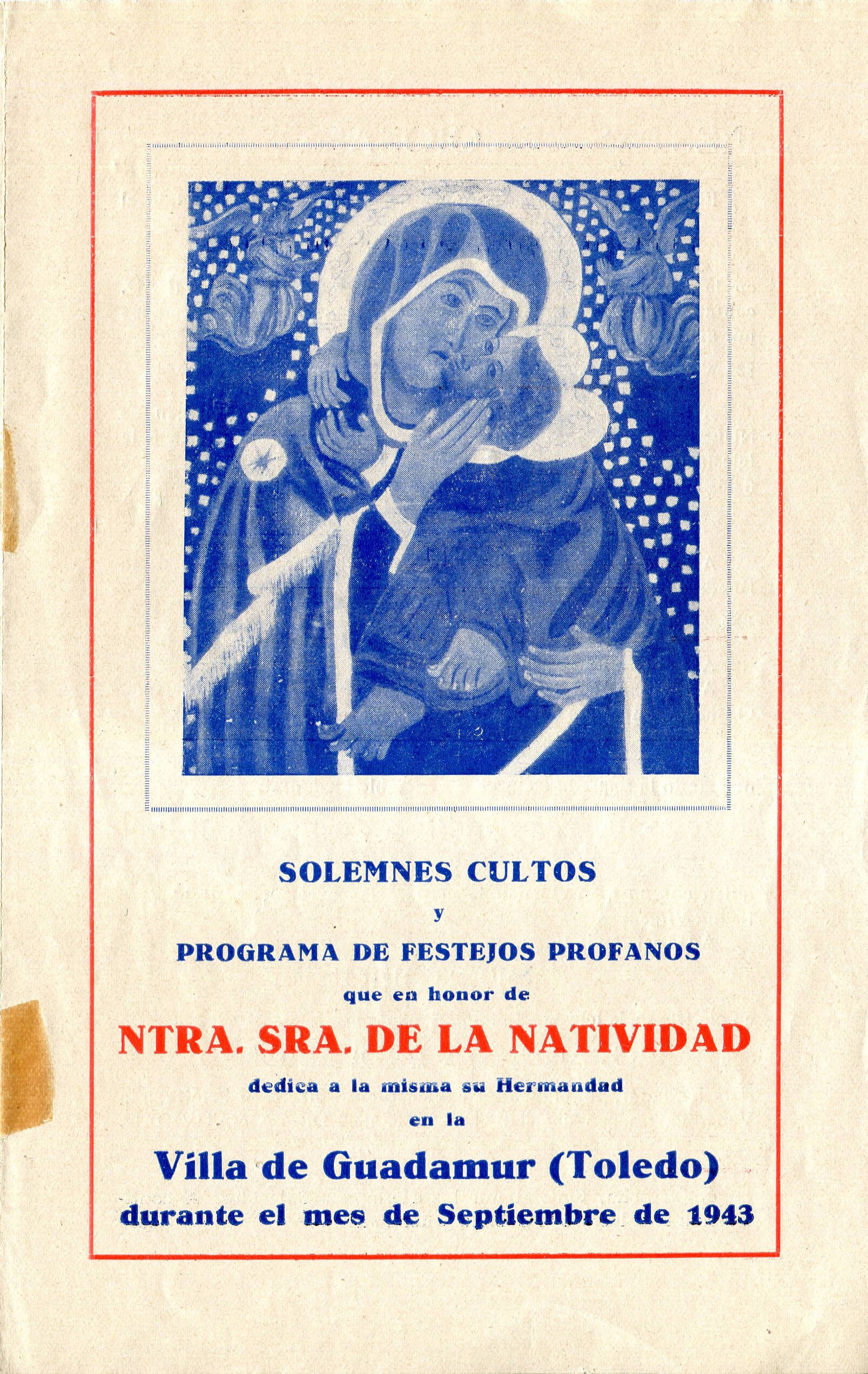 1943 – Programa de fiestas